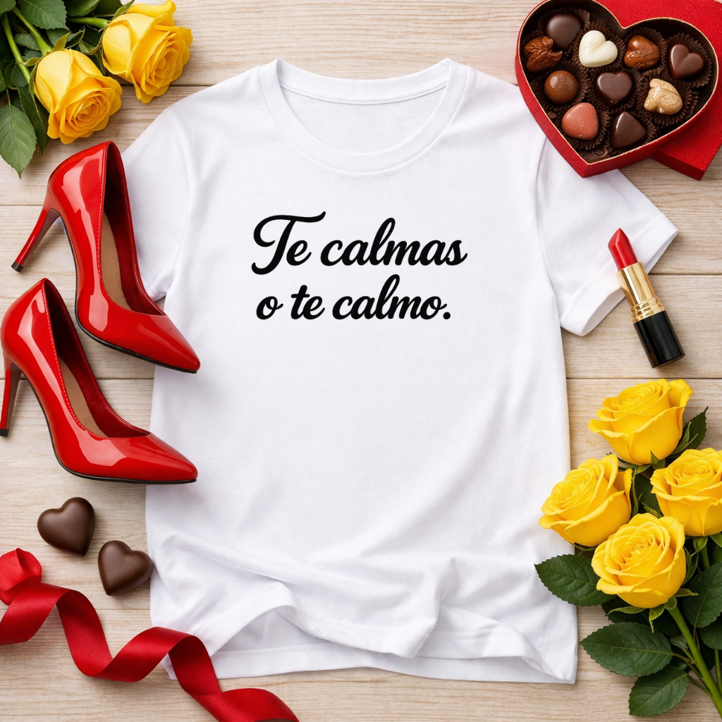 Te calmas o te calmo - jefa tee