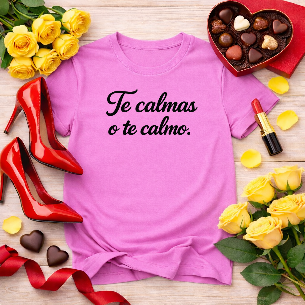 Te calmas o te calmo - jefa tee