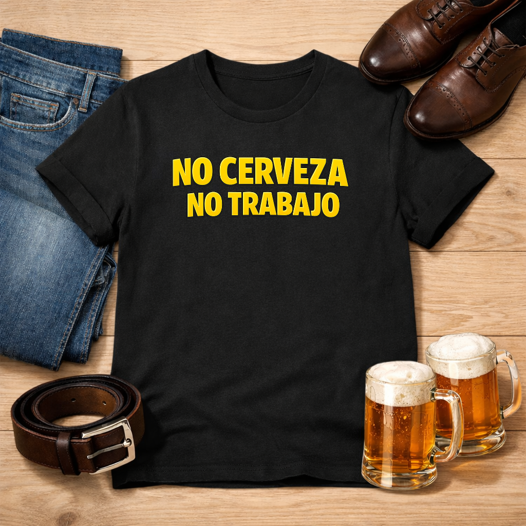 No Cerveza No Trabajo – Priorities Tee