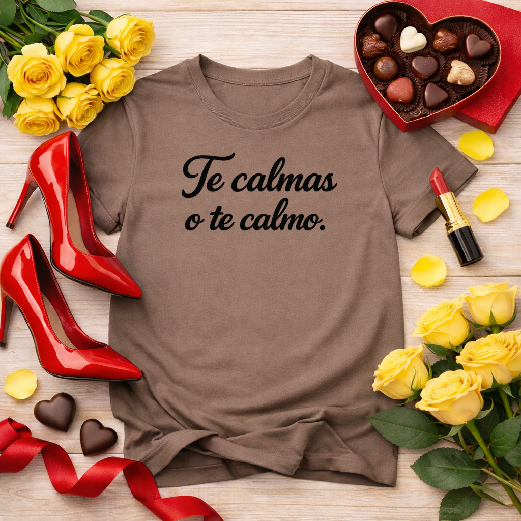 Te calmas o te calmo - jefa tee