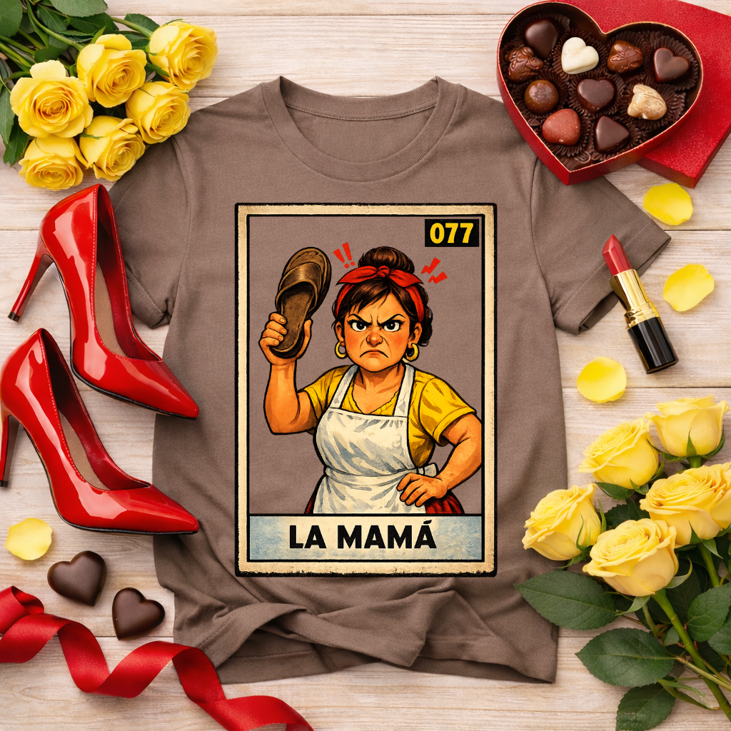 La mamá, lotería - jefa tee