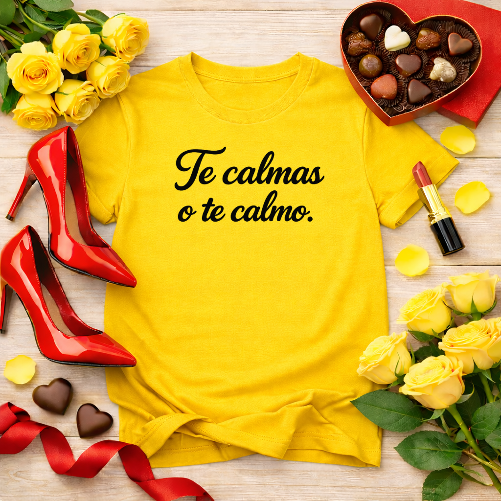 Te calmas o te calmo - jefa tee