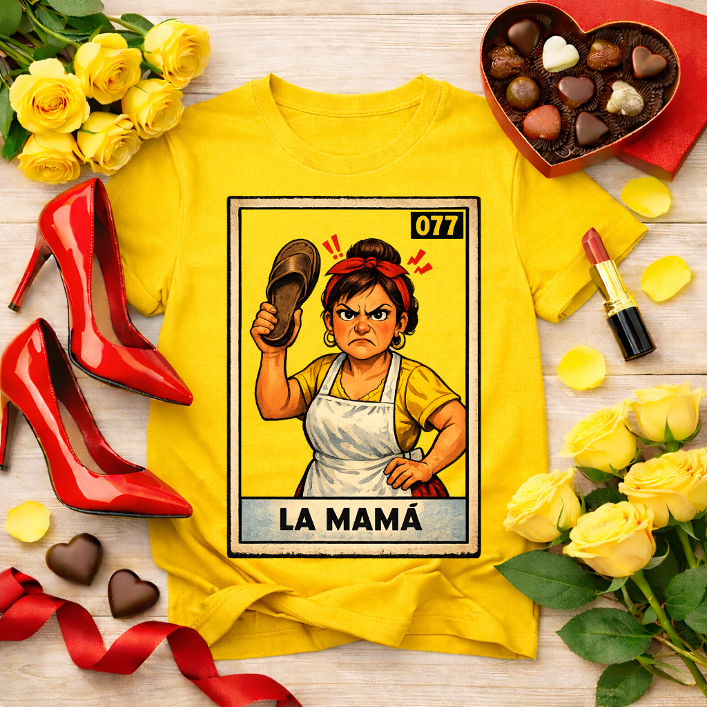 La mamá, lotería - jefa tee