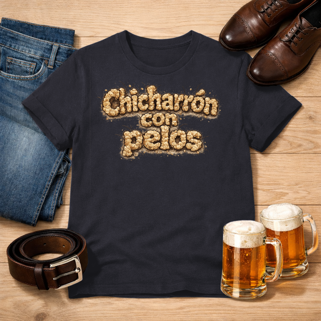 Chicharrón con pelos Tee