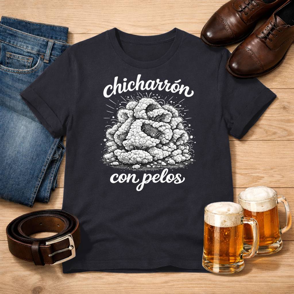 Chicharrón con pelos - Tee