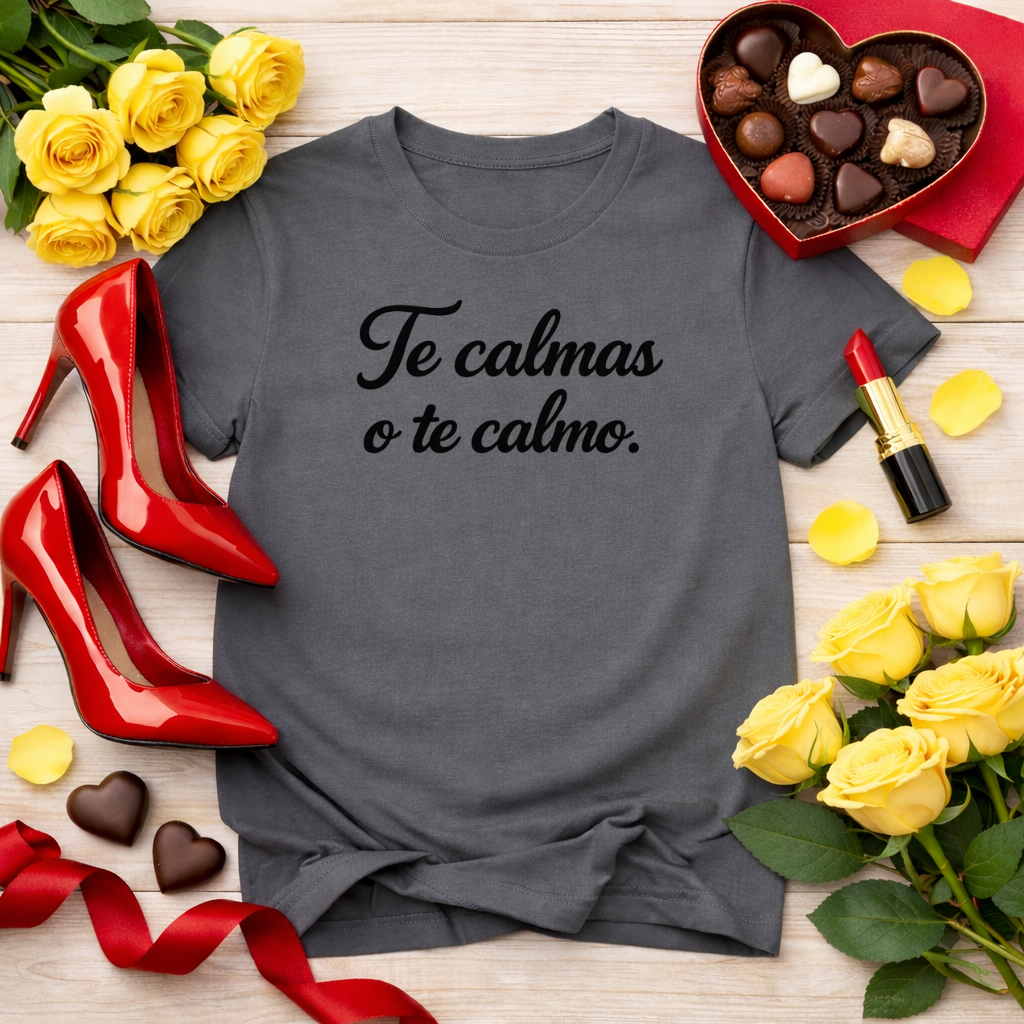 Te calmas o te calmo - jefa tee
