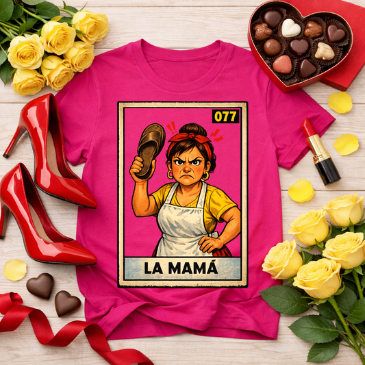 La mamá, lotería - jefa tee
