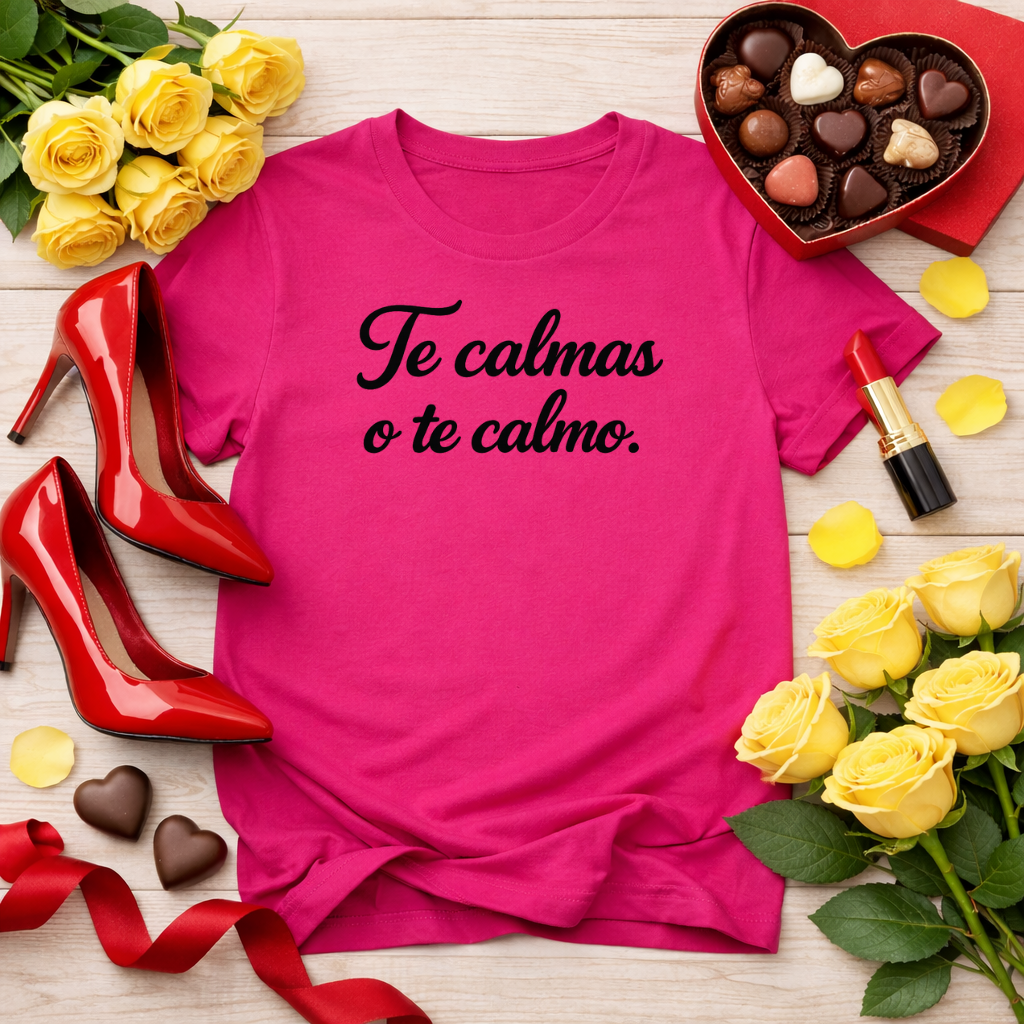 Te calmas o te calmo - jefa tee