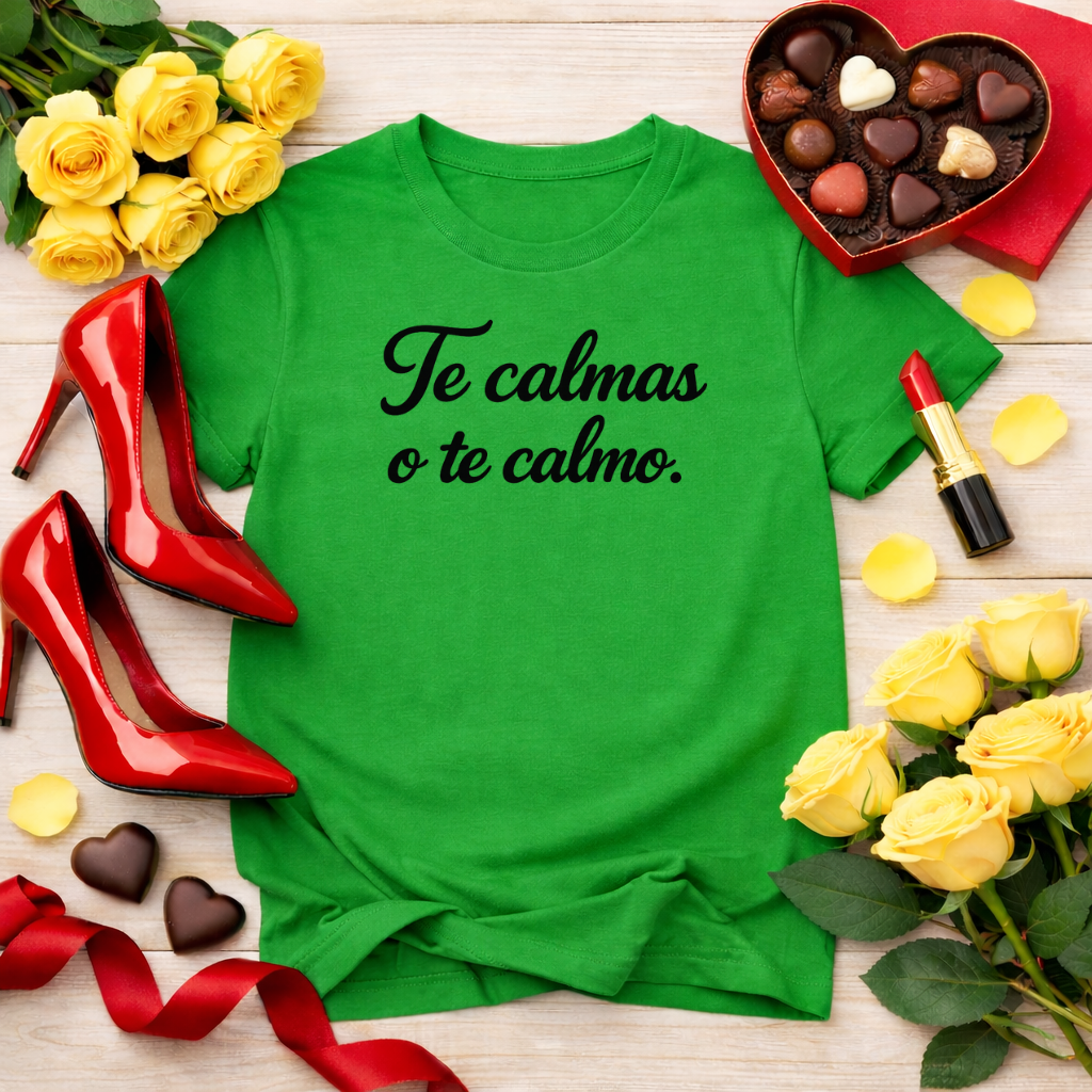 Te calmas o te calmo - jefa tee