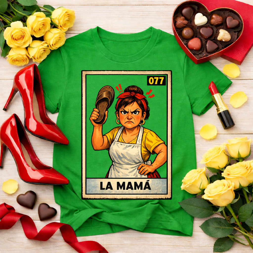 La mamá, lotería - jefa tee
