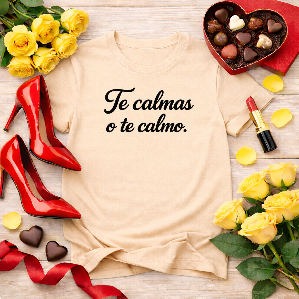Te calmas o te calmo - jefa tee