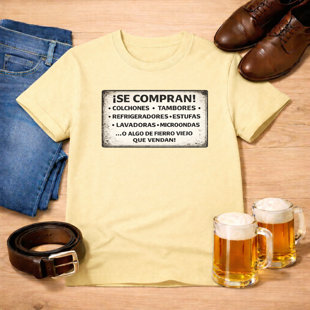 “Se Compran” – Barrio Soundtrack Tee