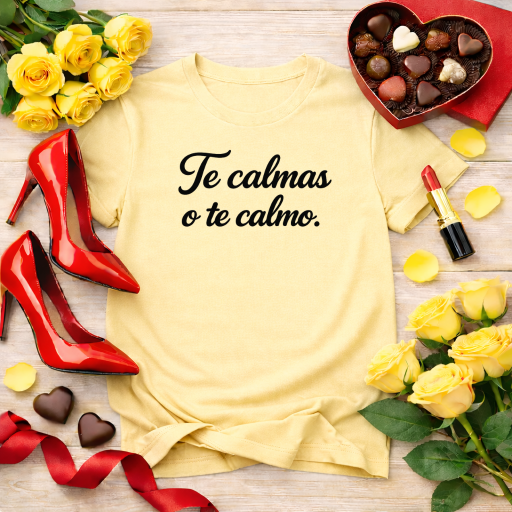 Te calmas o te calmo - jefa tee